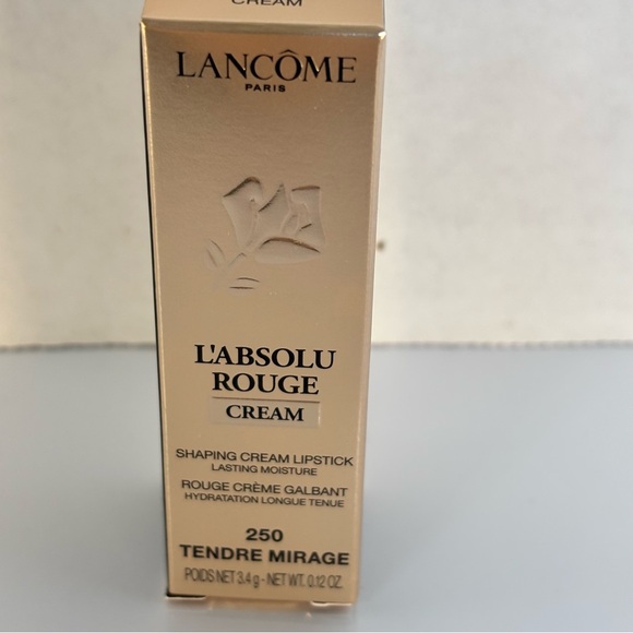 Lancome Other - Lancôme L'Absolu Rouge Cream Lipstick 250 Tendre Mirage - Peachy Nude